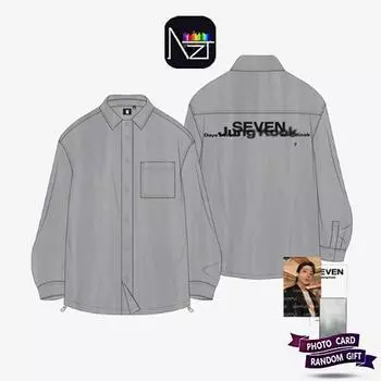 [ПРЕДЗАКАЗ] Официальный представитель BTS JUNG KOOK SEVEN : Рубашка