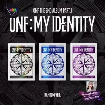 [ПРЕДЗАКАЗ] ONF - 2-й альбом Часть 1 ONF:МОЯ ИДЕНТИЧНОСТЬ Random 1pcs