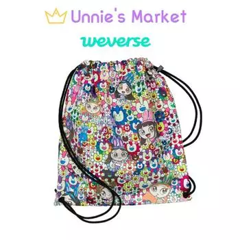 NewДжинсовая сумка Supernatural NJ X MURAKAMI на шнурке, версия. + Бесплатный подарок NO POB