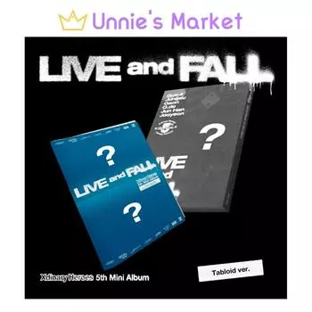[Предзаказ/POB] Xdinary Heroes - LIVE and FALL Tabloid ver. + Бесплатный подарок NO POB (Album only)