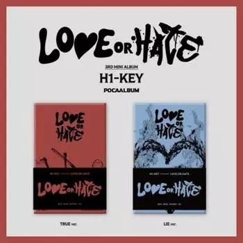 H1-KEY — третий мини-альбом Love or Hate [Pocaalbum] Random ver.