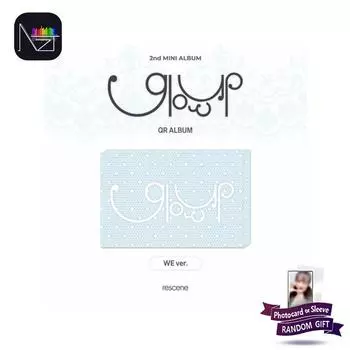 [ПРЕДЗАКАЗ] RESCENE - 2-й МИНИ-АЛЬБОМ [Glow Up] WE VER. (QR-ВЕРСИЯ.) 1PCS
