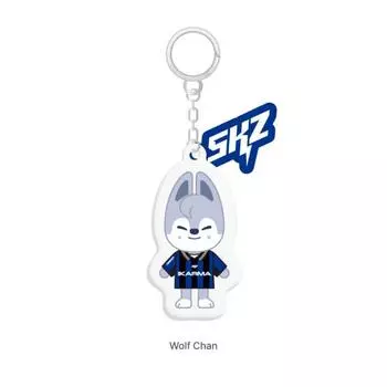Предзаказ Stray Kids POP-UP Store KARMA SZKOO Брелок Инь-Ян Wolf Chan