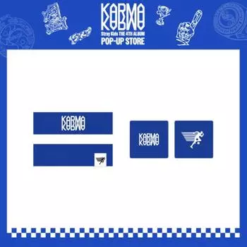Предзаказ Stray Kids POP-UP Store KARMA Набор повязки на голову и напульсника
