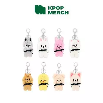 [Предзаказ] Stray Kids - SKZOO Магнитный плюшевый брелок для ключей BABY Ver. - доминировать над СЕУЛОМ