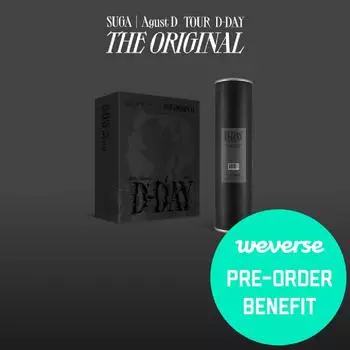 Предзаказ SUGA Agust D Tour D-DAY The Original и постер + Weverse POB