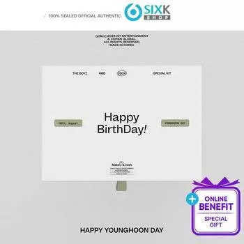 [Предзаказ] THE BOYZ - THE BOYZ HBD YOUNGHOON СПЕЦИАЛЬНЫЙ НАБОР (+Онлайн-выгода)