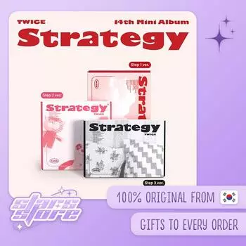 TWICE - 14-Й МИНИ-АЛЬБОМ [СТРАТЕГИЯ] (Случайная версия) Random Ver.
