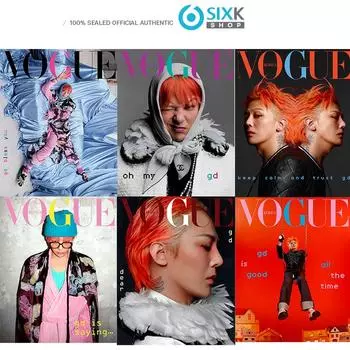 [Предзаказ] VOGUE - ОБЛОЖКА G-DRAGON [ВЫПУСК ФЕВРАЛЬ 2025] (Перевод на английский) B VER