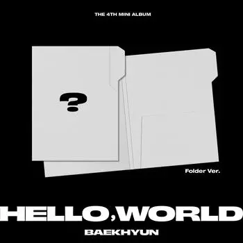BAEKHYUN EXO - Hello, World [Версия папки] 4-й мини-альбом