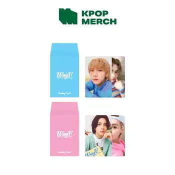 WayV - Случайная коллекционная карточка с поздравлениями ко временам года 2024 года A/B Random