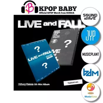 [Предзаказ] Xdinary Heroes (Таблоид Вер.) [LIVE и FALL] 5-й мини-альбом (POB) NO POB