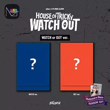 XIKERS - 4-й мини-альбом HOUSE OF TRICKY : ОСТОРОЖНО (PLVE вер.) RANDOM 1PCS
