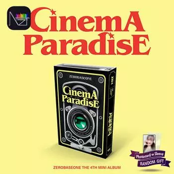 ZEROBASEONE -4-й мини-альбом CINEMA PARADISE (ФИЛЬМ вер.) 1PCS