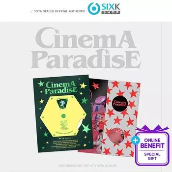 Zerobaseone Mini 4-й альбом [Cinema Paradise] (+Онлайн-выгода) POB PLUS CHAT -Random 1ea