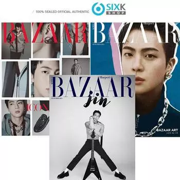 [Предзаказ] Журнал BAZAAR - BTS JIN [СЕНТЯБРЬСКИЙ ВЫПУСК 2024] (С переводом)