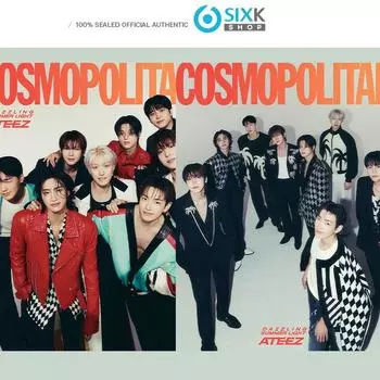 [Предзаказ] Журнал Cosmopolitan Korea — ATEEZ (ИЮЛЬСКИЙ ВЫПУСК 2024 ГОДА) с переводом