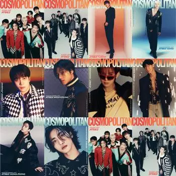 Предзаказ журнала COSMOPOLITAN, июль 2024 г., обложка ATEEZ