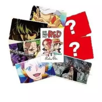 Преимущества для посетителей 6-го выпуска фильма PIECE FILM Набор из 8 открыток RED визуальная карта «ONE RED» «набор фильмов» (набор 8)