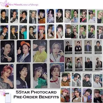 Преимущества веб-сайта Stray Kids 5star Фотокарточки
