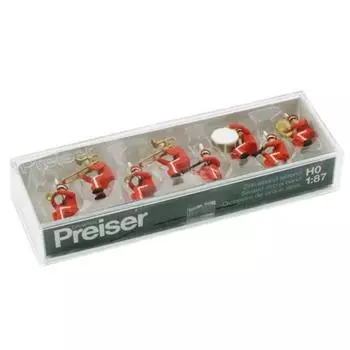 Preiser Levica 1/87, цирковая группа, миниатюрные фигурки, набор из 8 предметов, PRS202594FG, корейская игрушка