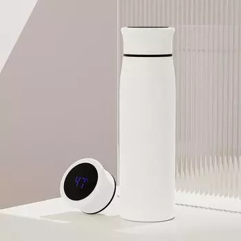 Прекрасная ценная офисная чашка из нержавеющей стали для девочек встряхивает подарочную кружку. 380ml белый