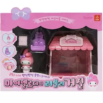Прекрасная фигурная комната для гостиной Sanrio My Melody, популярные корейские игрушки разных цветов