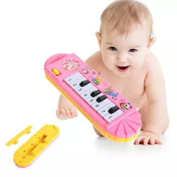 Прекрасная фортепианная музыкальная игрушка, развивающая развивающая игрушка для маленьких мальчиков