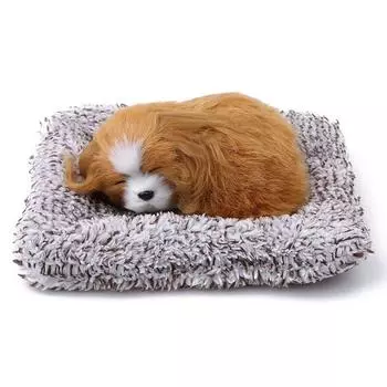 Прекрасная имитация куклы-собаки, украшения для автомобиля