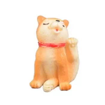 Прекрасная модель собаки из смолы, статуя, пейзаж, миниатюрная кукла «сделай сам», домашний садовый декор E