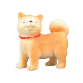 Прекрасная модель собаки из смолы, статуя, пейзаж, миниатюрная кукла «сделай сам», домашний садовый декор B