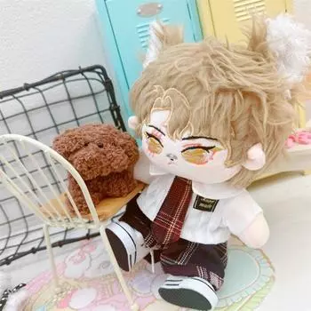 Прекрасная плюшевая кукла-идол, одежда, плюшевая кукла из хлопка, наряд, платье для детей 10cm-boy