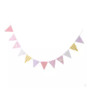 Прекрасная розовая деревянная гирлянда-баннер Happy Party висит 0,5 м