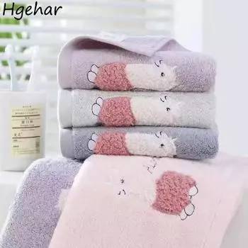 Прекрасное банное полотенце с вышивкой из альпаки, нежное, удобное, впитывающее, универсальное, многоразовое, для домашнего хозяйства, для взрослых, для умывания лица, стильный, шикарный 140x70cm фиолетовый