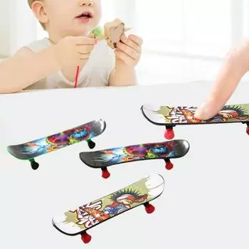 Прекрасные творческие забавные игрушки скейтборд на палец, мини-скейтборды, модель для детей, Рождественский подарок