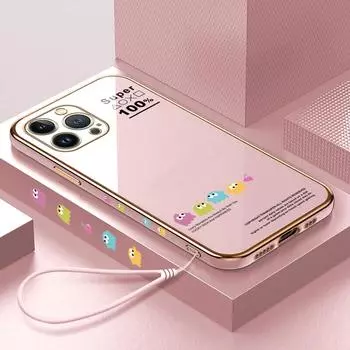 Прекрасный чехол для телефона с мультяшным рисунком для iPhone 11 13 15 Samsung Galaxy A52 Xiaomi Redmi 12C Note 10 Pro Oneplus Мягкие чехлы для смартфонов iPhone 11 Pro Max ярко-зеленый