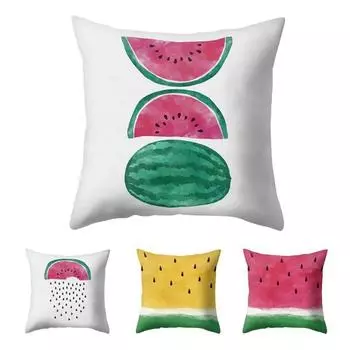 Прекрасный фруктовый лимон арбуз наволочка диван-кровать декор наволочка