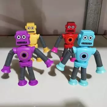 Прекрасный гибкий ABS пластик телескопическая трубка игрушка снятие стресса сенсорные дети With Light