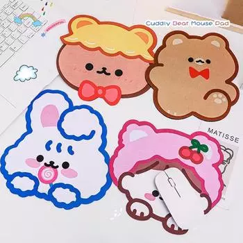 Прекрасный коврик для мыши для ПК, приятный для кожи, прочный, нескользящий A