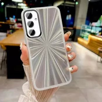 Прекрасный мягкий силиконовый чехол с красивым красочным рисунком фейерверка для телефона Samsung Galaxy M35 5G, противоударный чехол для полной защиты камеры Samsung M35 5G белый
