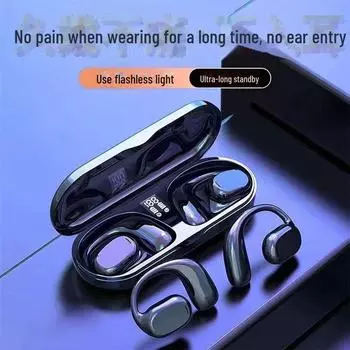 Премиальная Bluetooth-гарнитура: Заушные крючки, без штекеров, надежная посадка, длительное время работы от аккумулятора, шумоподавление, совместимость с Android. S270