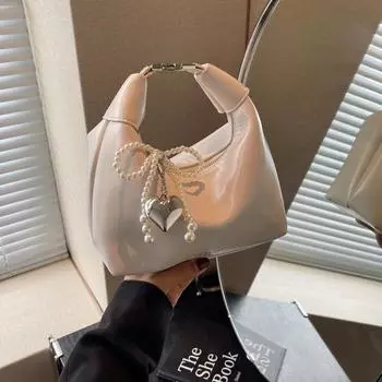 Премиальная фактурная сумка женская летняя 2024 новая модная сумка-мессенджер нишевого дизайна Интернет-знаменитость взрыв портативная сумка для пельменей