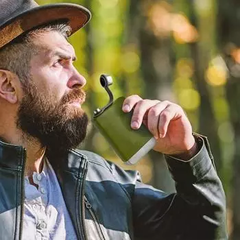 Премиальная фляжка для виски 9 унций 304 нержавеющая сталь фляга с воронкой герметичная походная фляжка для виски