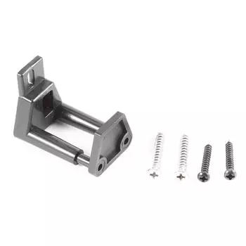 Премиальная пластиковая нижняя напольная направляющая Настенная фурнитура для раздвижных дверей сарая с винтами