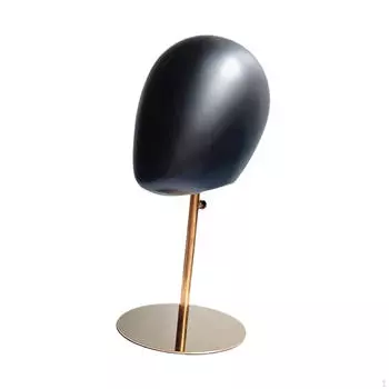 Премиальная стойка для демонстрации париков для стилистов и домашнего использования Black Gold