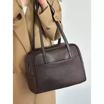 Премиальная сумка Boston в стиле ретро для поездок на работу, новая вместительная универсальная сумка через плечо для поездок на работу на работу