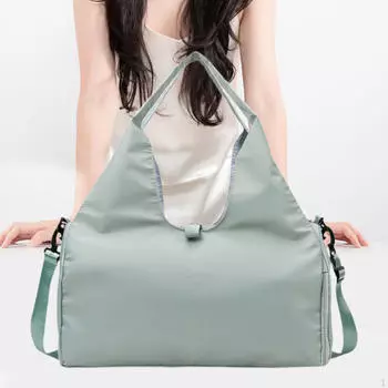 Премиальная сумка для йоги для активного образа жизни и путешествий зелёный