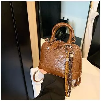 Премиальная сумка женская осенне-зимняя универсальная 2024 новая модная сумка через плечо популярная портативная сумка-ракушка