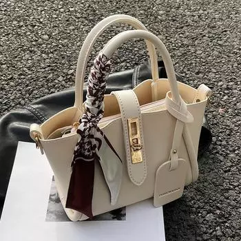 Премиальная сумка женская сумка текстурированная сумка через плечо популярная сумка-мессенджер в иностранном стиле портативная сумка-ведро No specification розовый