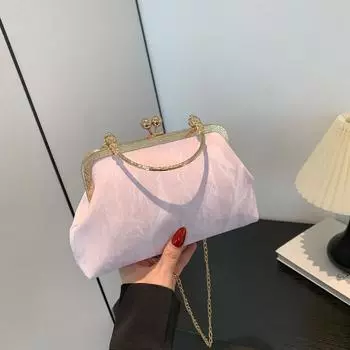 Премиальная текстура темперамент знаменитая банкетная сумка женская сумка для ужина сумка-платье сумка-мессенджер с цепочкой квадратная сумка чёрный